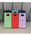 قاب سیلیکونی محافظ لنز دار Slide Camera Lens Case xiaomi Poco M3