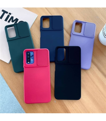 قاب سیلیکونی محافظ لنز دار Slide Camera Lens Case Samsung A32 4G
