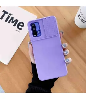 قاب سیلیکونی محافظ لنز دار Slide Camera Lens Case Samsung A71