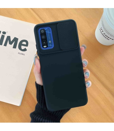 قاب سیلیکونی محافظ لنز دار Slide Camera Lens Case Samsung A31