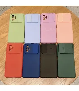 قاب سیلیکونی محافظ لنز دار Slide Camera Lens Case Samsung A51