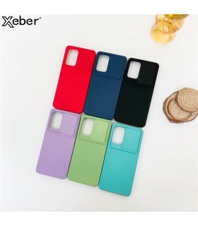 قاب سیلیکونی محافظ لنز دار Slide Camera Lens Case Samsung A50/A50S/A30S