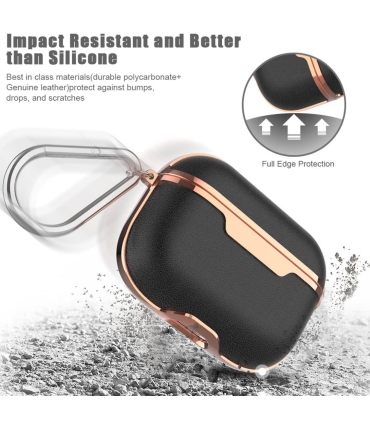 قاب لاکچری ایرپاد پرو QY Case Business Airpods Pro