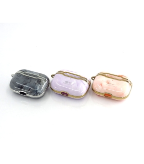 قاب لاکچری ایرپاد پرو QY Case Marble Airpods Pro
