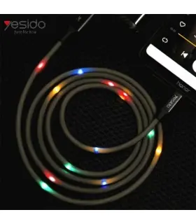 کابل موزیک USB به لایتنینگ یسیدو مدل CA-T6 طول 1.2 متر 2.4 آمپر