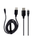 کابل موزیک USB به لایتنینگ یسیدو مدل CA-T6 طول 1.2 متر 2.4 آمپر