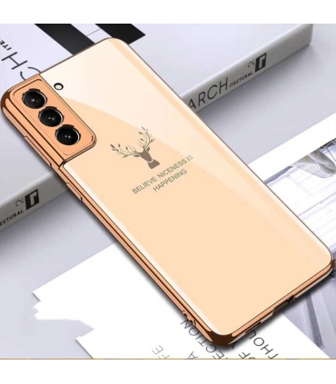 کاور اورجینال لاکچری پشت گلس GKK سامسونگ Galaxy S21 Ultra