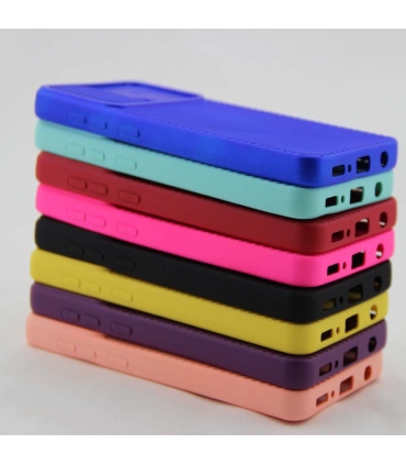 قاب سیلیکونی پنجره ای Slide Camera Lens Case Samsung A21S