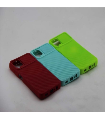 قاب سیلیکونی پنجره ای Slide Camera Lens Case Samsung A12
