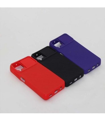 قاب سیلیکونی پنجره ای Slide Camera Lens Case Samsung A12