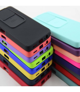 قاب سیلیکونی پنجره ای Slide Camera Lens Case Xiaomi Redmi Note 9T