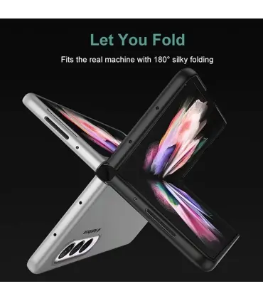 قاب سامسونگ زد فولد 3 سه خط Case Gkk Galaxy Z FOLD 3|قاب لاکچری محافظ لنزدار سامسونگ Z FOLD 3 برند GKK طراحی حرفه ای و ضد صربه برشکاری دقیق با حساسیت بالا مقاوم در برابر ضربات و سقوط بسیار سبک و خوش دست تولید شده در رنگ زیبا طراحی لوکس و لاکچری کیفیت ساخت بالا ساخت کمپانی مشهور GKK