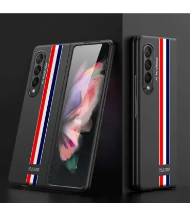 قاب سامسونگ زد فولد 3 طرح پرچم Case Gkk Galaxy Z FOLD 3|قاب لاکچری محافظ لنزدار سامسونگ Z FOLD 3 برند GKK طراحی حرفه ای و ضد صربه برشکاری دقیق با حساسیت بالا مقاوم در برابر ضربات و سقوط بسیار سبک و خوش دست تولید شده در رنگ زیبا طراحی لوکس و لاکچری کیفیت ساخت بالا ساخت کمپانی مشهور GKK