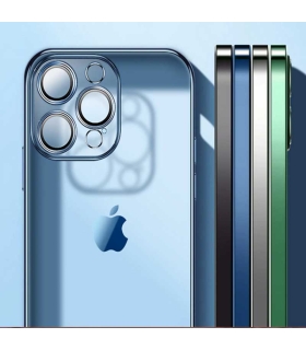 قاب شفاف محافظ لنز دار QY آیفون Apple iPhone 13 Pro Max مدل Premium Case