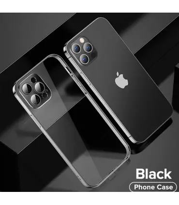 قاب شفاف محافظ لنز دار QY آیفون Apple iPhone 13 Pro Max مدل Premium Case