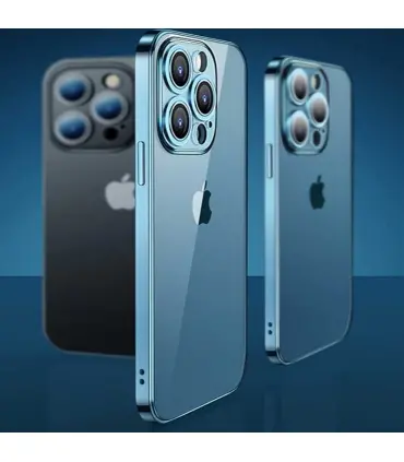 قاب شفاف محافظ لنز دار QY آیفون Apple iPhone 13 Pro مدل Premium Case