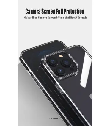 قاب شفاف QY آیفون Apple iPhone 13 Pro Max Transparnt Case