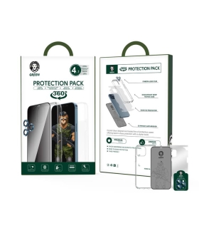 پک 4 عددی گرین Green 4 in 1 360° Privacy Protection Pack Iphone 12 pro max