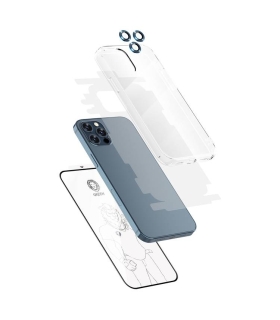 پک 4 عددی گرین Green 4 in 1 360° Protection Pack Iphone 12 pro max