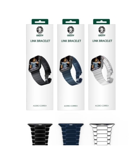 بند اپل واچ Green Link Bracelet for Apple Watch 42 / 44mm