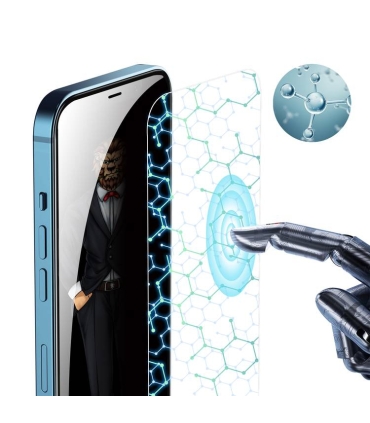 گلس پرای وی سی گرین Green 3D Silicone Privacy Glass Iphone 13Pro Max