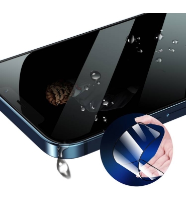 گلس پرای وی سی گرین Green 3D Unbreakable Privacy Glass Iphone 12Pro Max