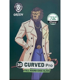 برچسب گلس گرین Green 3D Curved Iphone 12Pro Max