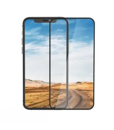 برچسب گلس گرین Green 3D Silicone Plus Glass Iphone 12Pro Max