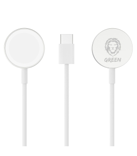 کابل شارژ اپل واچ گرین Green Lion Magnetic Iwatch Type-c