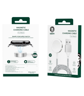 کابل شارژ اپل واچ گرین Green Lion Magnetic Iwatch Usb