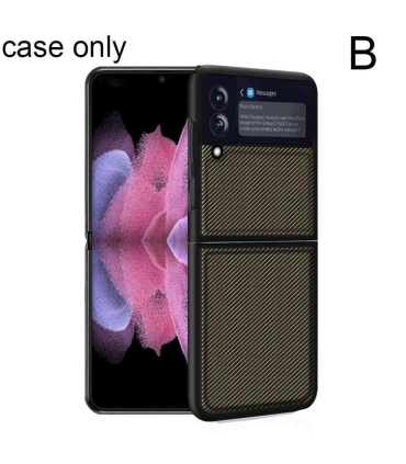 قاب طرح کربن سامسونگ Carbon Case Galaxy Z Flip 3