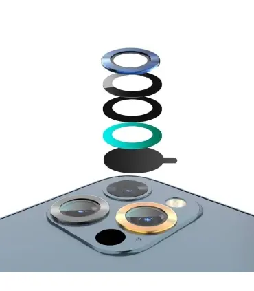 محافظ لنز رینگی دوربین آیفون گرین Green Anti-Glare Camera Lens iPhone 13 Pro max/13 pro