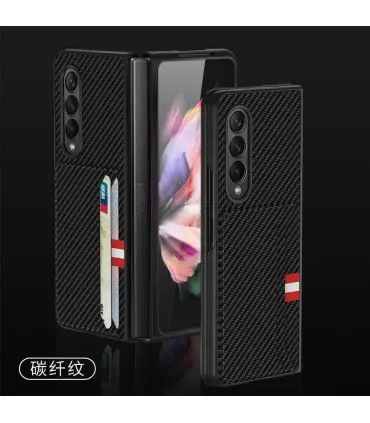 قاب سامسونگ زد فولد 3 کربنی کارت خور Case GKK Galaxy Z FOLD 3|قاب لاکچری کربنی کارت خور سامسونگ Z FOLD 3 برند GKK طراحی حرفه ای و ضد صربه برشکاری دقیق با حساسیت بالا مقاوم در برابر ضربات و سقوط بسیار سبک و خوش دست تولید شده در رنگ زیبا طراحی لوکس و لاکچری کیفیت ساخت بالا ساخت کمپانی مشهور GKK