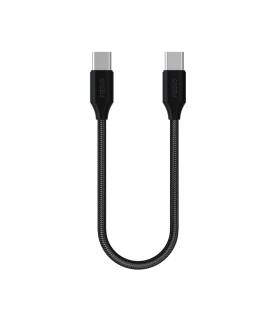 کابل شارژ کوتاه گرین Type-c به Type-C با قدرت شارژ 20 وات