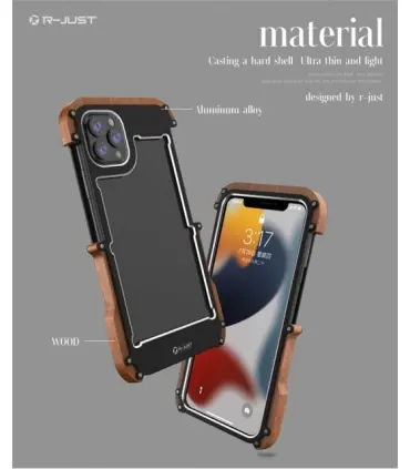 کاور حرفه ای Case R-JUST 10 Iphone 13pro Max