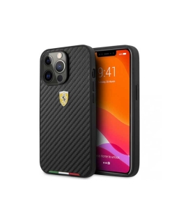قاب اورجینال کربنی CG Mobile Leather Case Ferrari Iphone 13pro Max