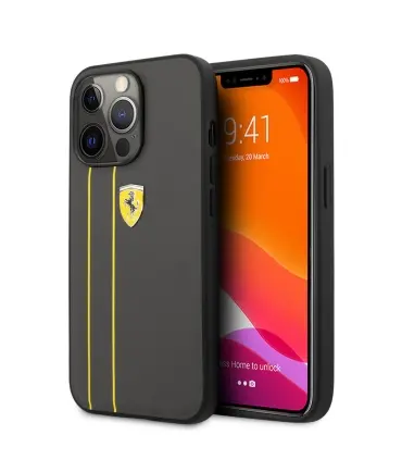 قاب ایفون 13 پرو مکس چرم فراری CG Mobile Leather Case Ferrari Iphone 13pro Max|قاب ایفون 13 پرو مکس قاب اصل فراری ایفون 13 پرو مکس&nbsp; CG MOBILE زیبای و جذابیت کلاسیک مقاومت بالا در ضربات احتمالی تهیه شده از مواد درجه یک کمپانی معروف CG MOBILE&nbsp; لوگوی فراری طراحی بی نظیر و شیک این محصول دارای مجوز رسمی فراری CG Mobile است