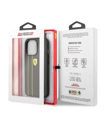 قاب ایفون 13 پرو مکس چرم فراری CG Mobile Leather Case Ferrari Iphone 13pro Max|قاب ایفون 13 پرو مکس قاب اصل فراری ایفون 13 پرو مکس&nbsp; CG MOBILE زیبای و جذابیت کلاسیک مقاومت بالا در ضربات احتمالی تهیه شده از مواد درجه یک کمپانی معروف CG MOBILE&nbsp; لوگوی فراری طراحی بی نظیر و شیک این محصول دارای مجوز رسمی فراری CG Mobile است