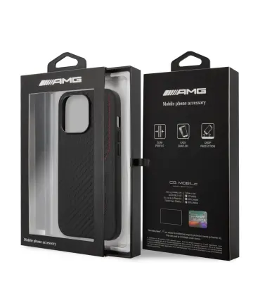 قاب ایفون 13 پرو ای ام جی چرم Leather Case AMG Iphone 13 pro|قاب ایفون 13 پرو قاب اصل ای ام جی ایفون 13 پرو&nbsp; CG MOBILE زیبای و جذابیت کلاسیک مقاومت بالا در ضربات احتمالی تهیه شده از مواد درجه یک کمپانی معروف CG MOBILE&nbsp; لوگوی ای ام جی طراحی بی نظیر و شیک این محصول دارای مجوز رسمی ای ام جی CG Mobile است