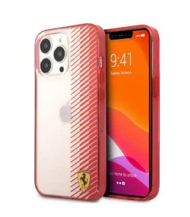 قاب ایفون 13 پرو مکس فراری کد1 CG Mobile FERRARI Iphone 13pro Max|قاب ایفون 13 پرو مکس قاب اصل فراری ایفون 13 پرو مکس&nbsp; CG MOBILE زیبای و جذابیت کلاسیک مقاومت بالا در ضربات احتمالی تهیه شده از مواد درجه یک کمپانی معروف CG MOBILE&nbsp; لوگوی فراری طراحی بی نظیر و شیک این محصول دارای مجوز رسمی فراری CG Mobile است