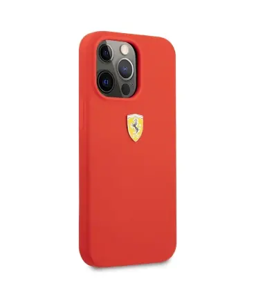 قاب اورجینال سیلیکونی CG Mobile SILICONE Case FERRARI Iphone 13pro