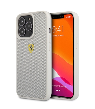 قاب اورجینال کربنی CG Mobile Carbon Case Ferrari Iphone 13pro