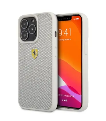 قاب اورجینال کربنی CG Mobile Carbon Case Ferrari Iphone 13pro