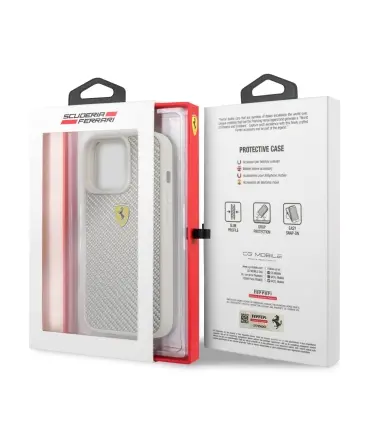 قاب اورجینال کربنی CG Mobile Carbon Case Ferrari Iphone 13pro
