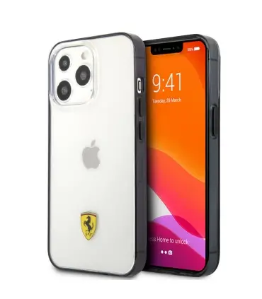 قاب ایفون 13 پرو فراری Case FERRARI Iphone 13 pro|قاب ایفون 13 پرو قاب اصل فراری ایفون 13 پرو&nbsp; CG MOBILE زیبای و جذابیت کلاسیک مقاومت بالا در ضربات احتمالی تهیه شده از مواد درجه یک کمپانی معروف CG MOBILE&nbsp; لوگوی فراری طراحی بی نظیر و شیک این محصول دارای مجوز رسمی فراری CG Mobile است