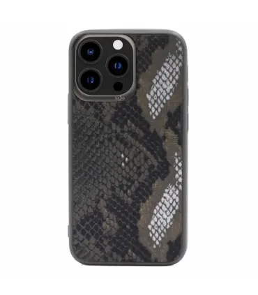 قاب چرمی Case Kajsa Snake Pattern 3 Back Iphone 13pro Max