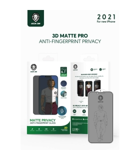 برچسب گلس گرین مات پرای وی سی Green 3D AG/Matte Privacy Glass Iphone 13pro Max