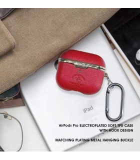 کاور ایرپاد Genuine Santa Barbara Amaury Series Leather Case For AirPods 3