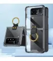 کاور اورجینال لاکچری شفاف حلقه دار GKK سامسونگ Galaxy Z FLIP 3