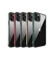 قاب شفاف بامپر فلزی آیفون 13 سولادا Sulada iPhone 13 Nano Glass Metal Bumper Case